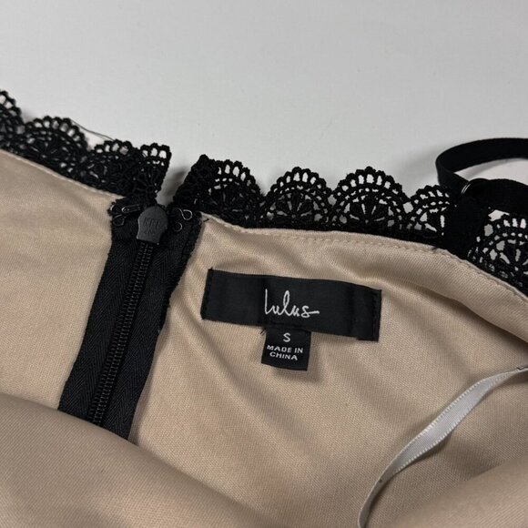 Lulus Floral Lace Midi Dress Sz S Black Gothic Romantic Event Formal Dark Fairy - Picture 4 of 14